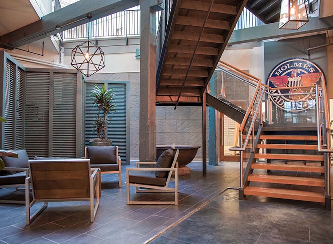 Apartment lobby, HRI Properties